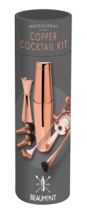 8 Piece Copper Cocktail Kit