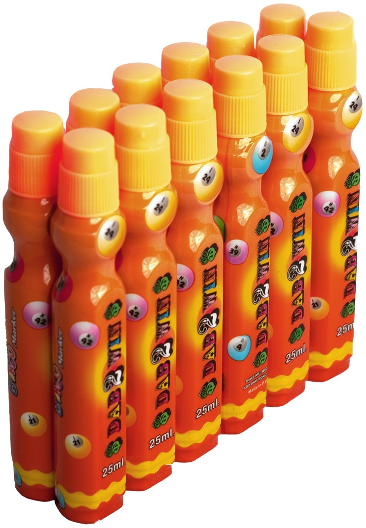 Bingo Dabber Marker Pens - Pack of 12 UK Fast Delivery